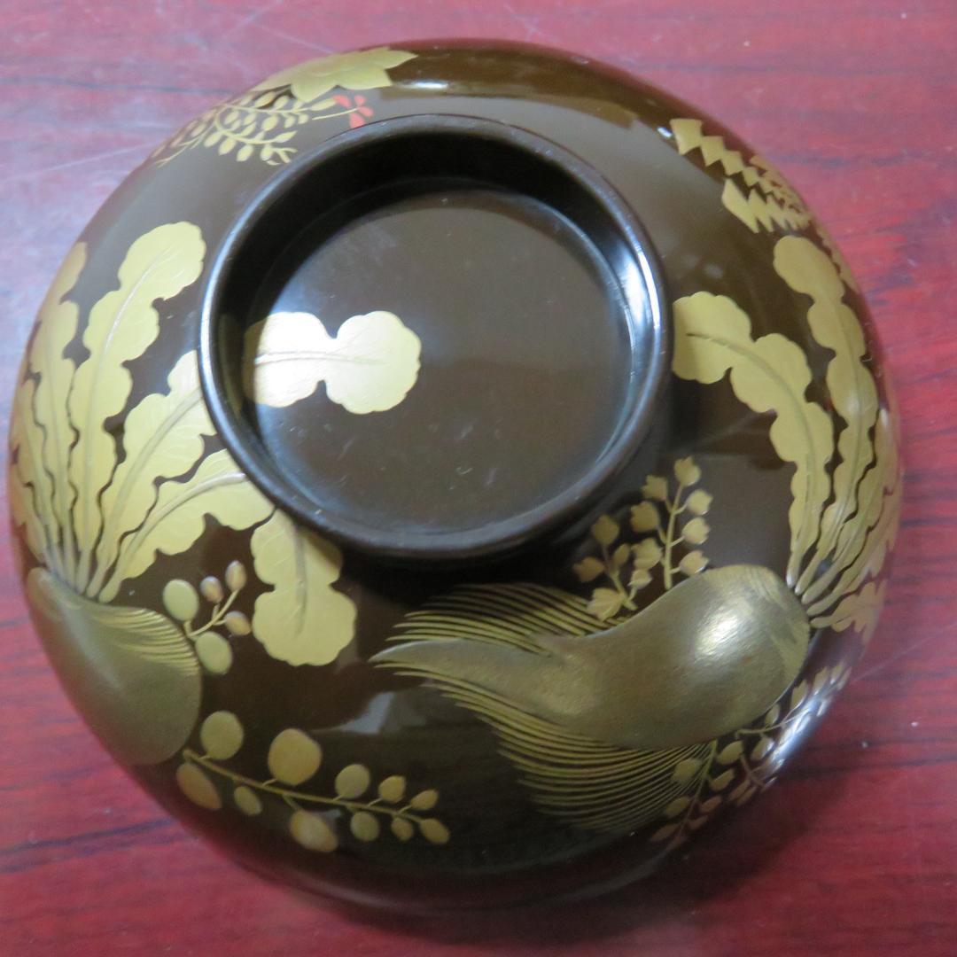 吸い物碗 蓋物 漆器 10客 2客よりバラ売り可 最上級 最上手 銘家 蔵出し