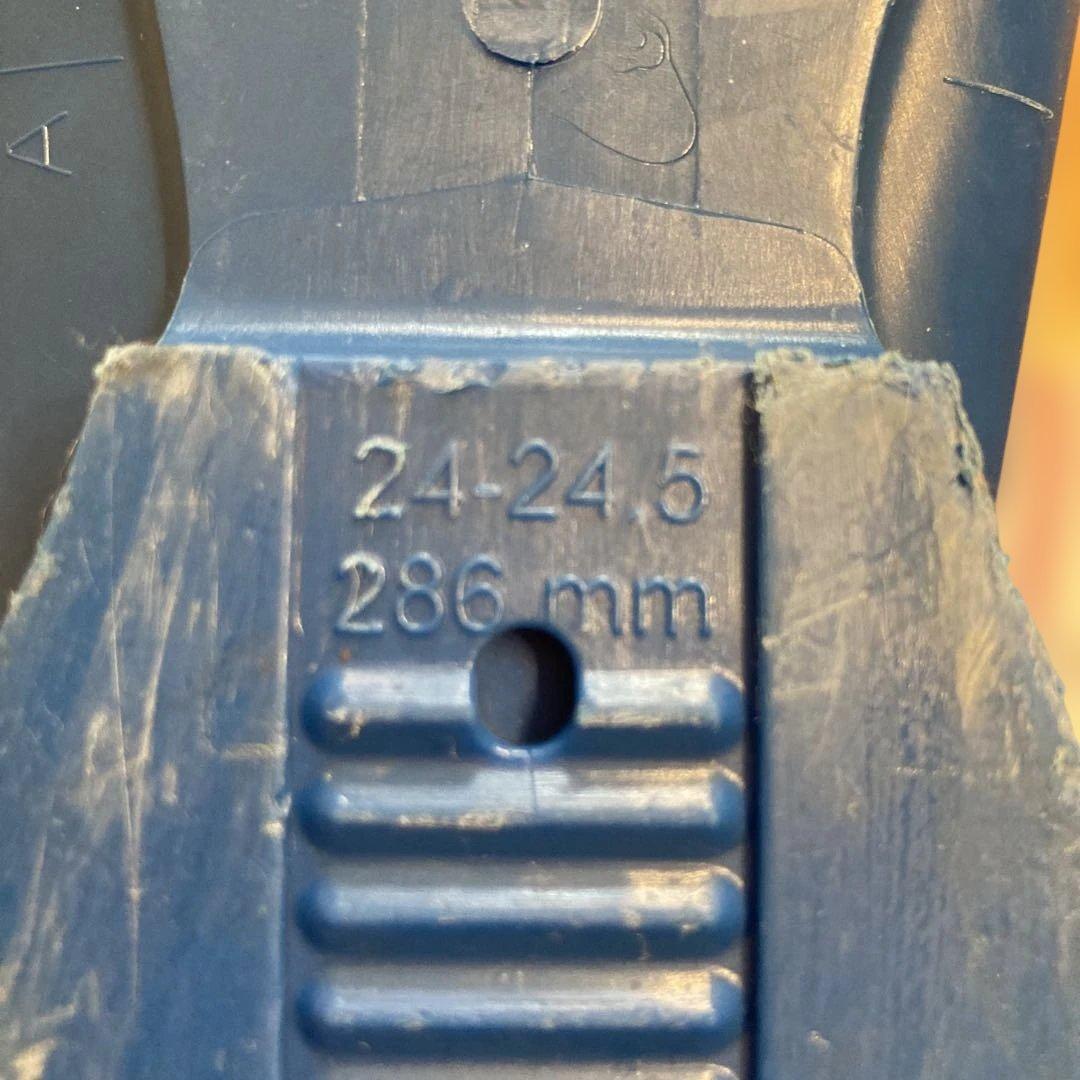 LANGE スキーブーツ 青　24-24.5センチ