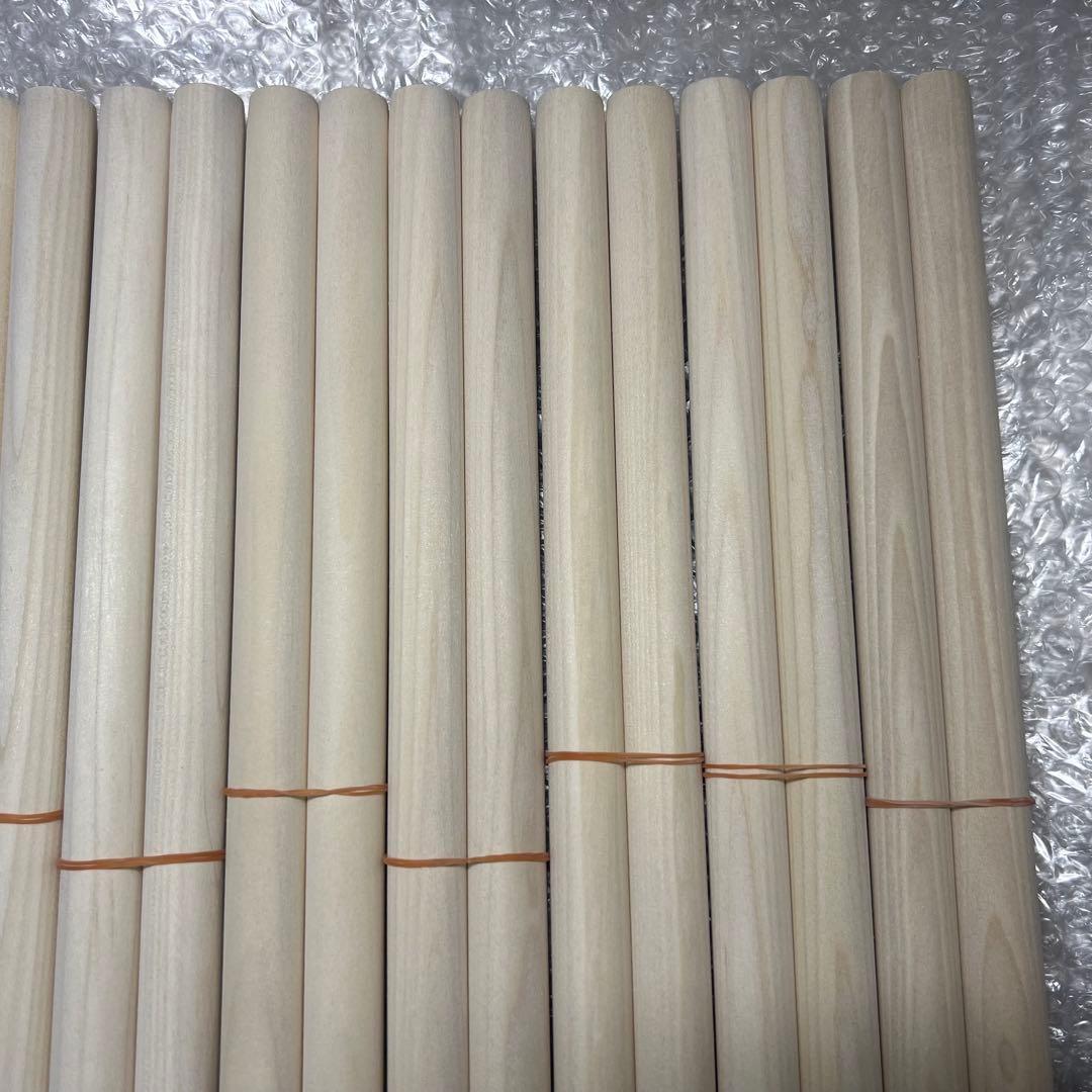 H70+h58 太鼓の達人マイバチ作成用 朴Φ2.0×40cm　10セット