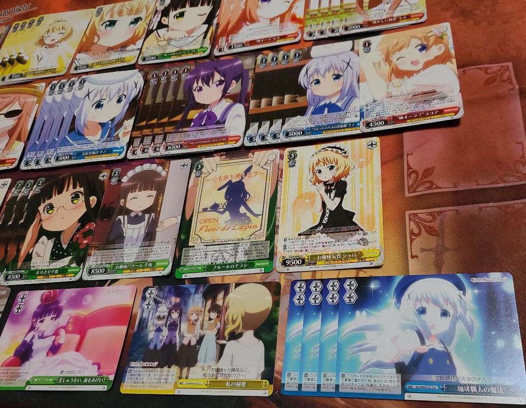 ご注文はうさぎですか?　ごちうさ　デッキ　ヴァイスシュヴァルツ