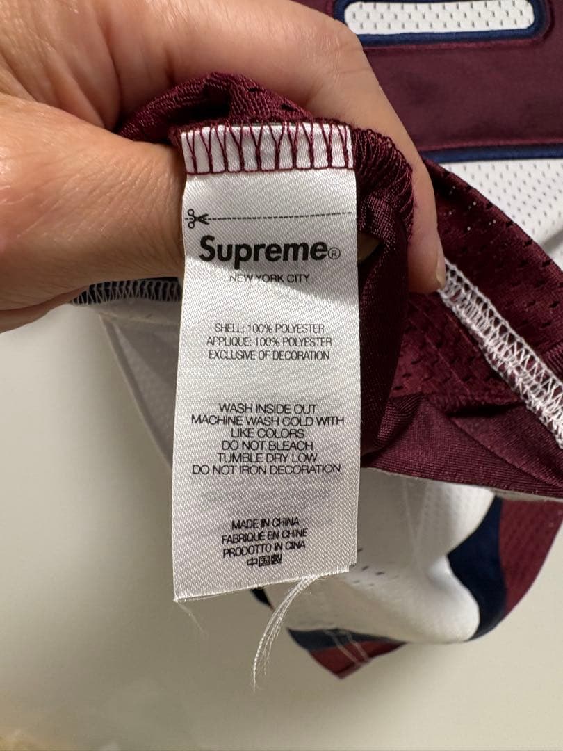 Supreme×Martine Rose Football ゲームシャツ 白 M