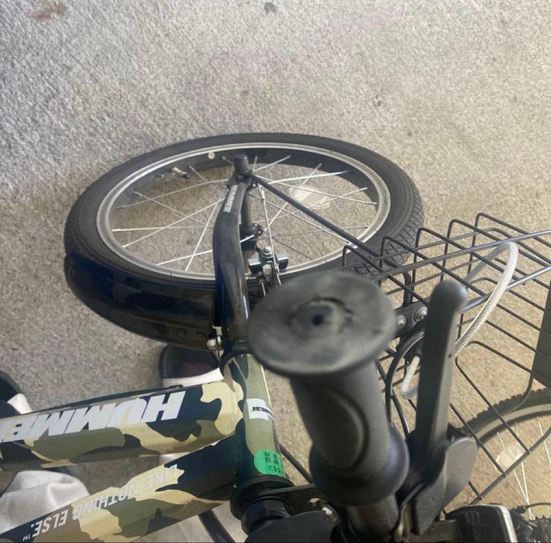 HUMMER ハマー　自転車　18インチ　迷彩　カモフラ柄
