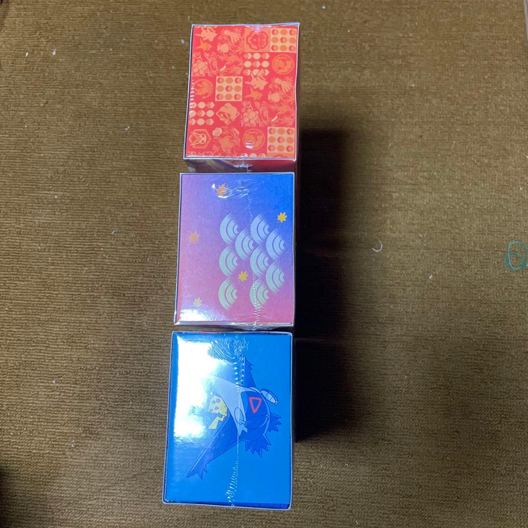 ポケモンセンター トウホク ヒロシマ フクオカ スペシャルBOX 3種類セット