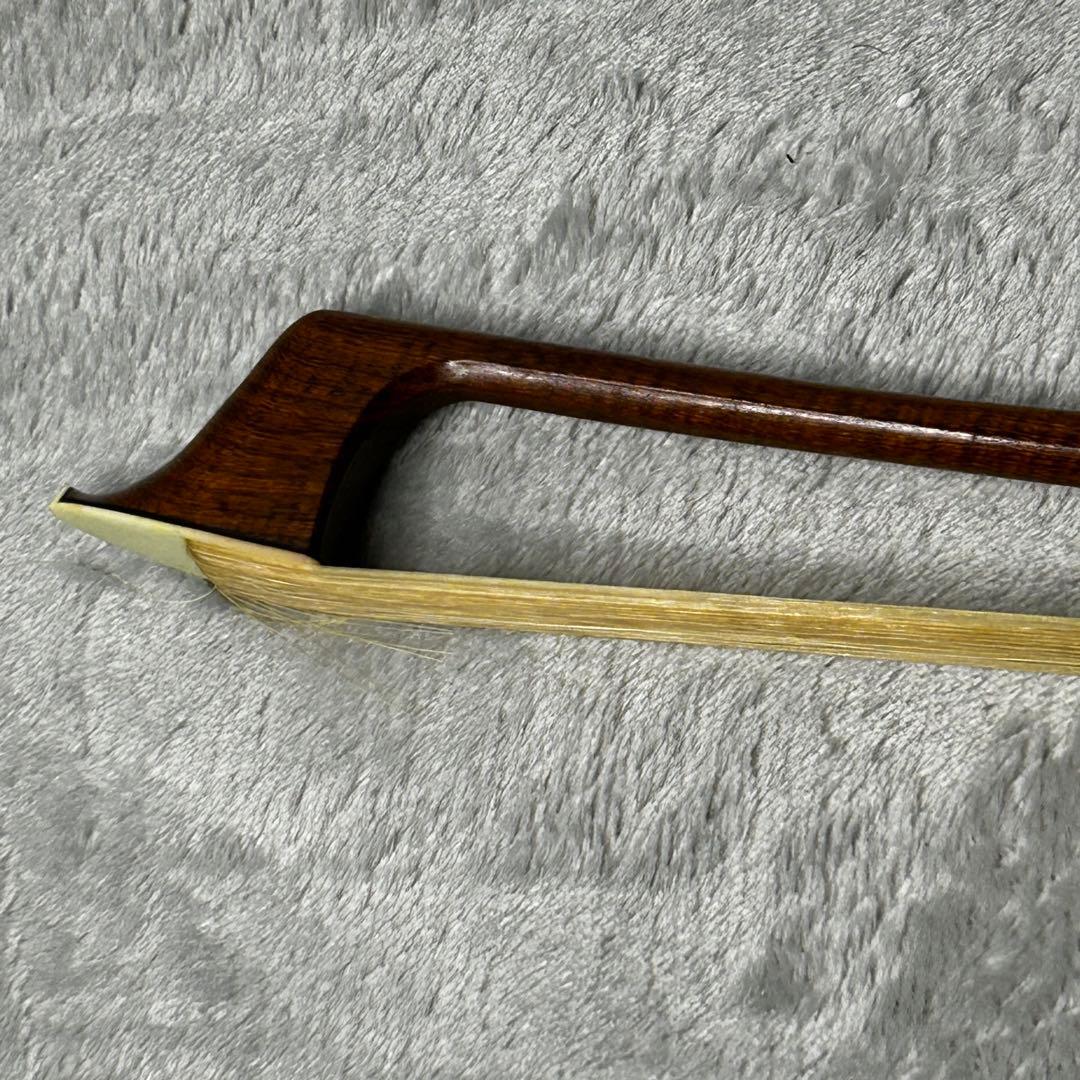 【美品】杉藤 SUGITO バイオリン弓 4/4 希少な弓ケース付き　虎杢