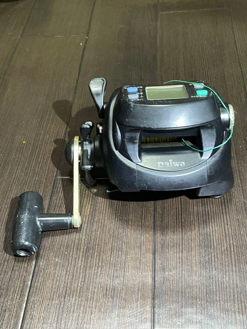 電動リール デジタル表示 カラフルライン