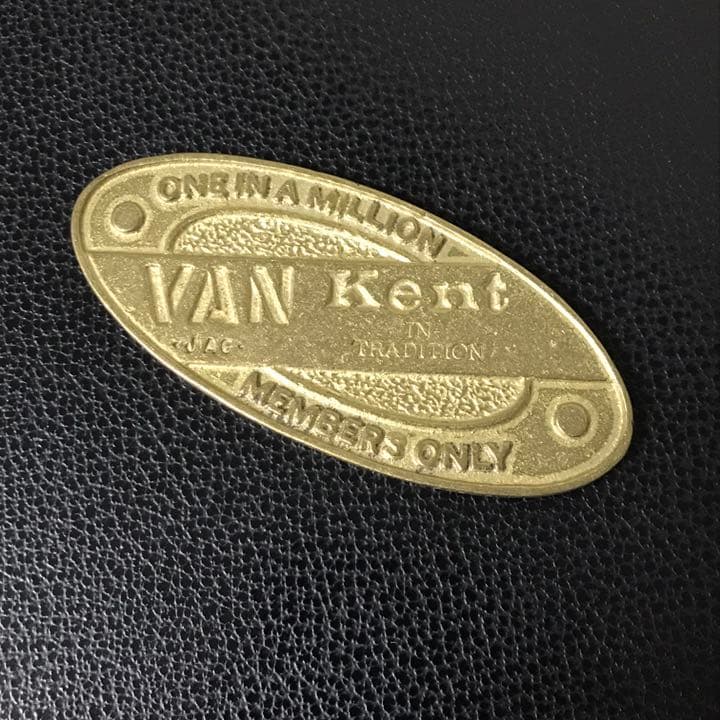 VAN メタルプレート　ケース付き　当時物
