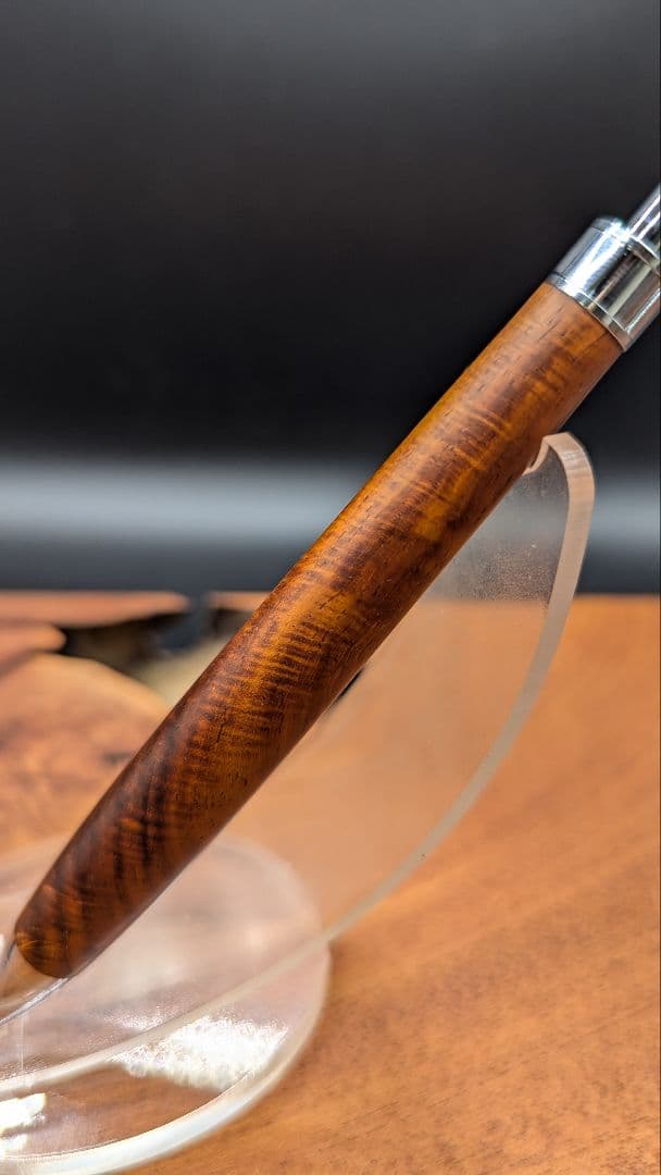609極上　サイアミーズローズウッド　シアメース　マイクロカーリー　木軸ペン