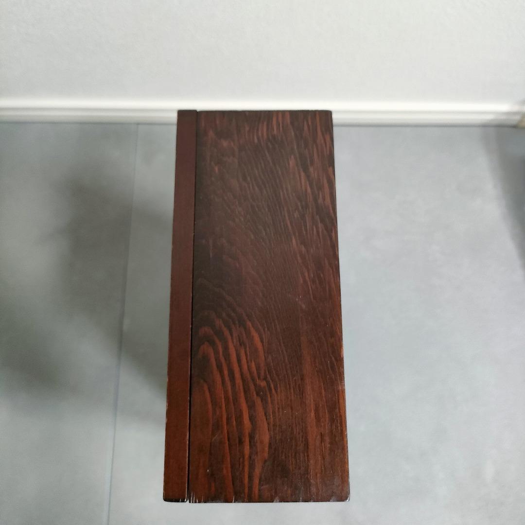 ファイナルファンタジー クロムフィギュア専用ディスプレイケース FF 木製