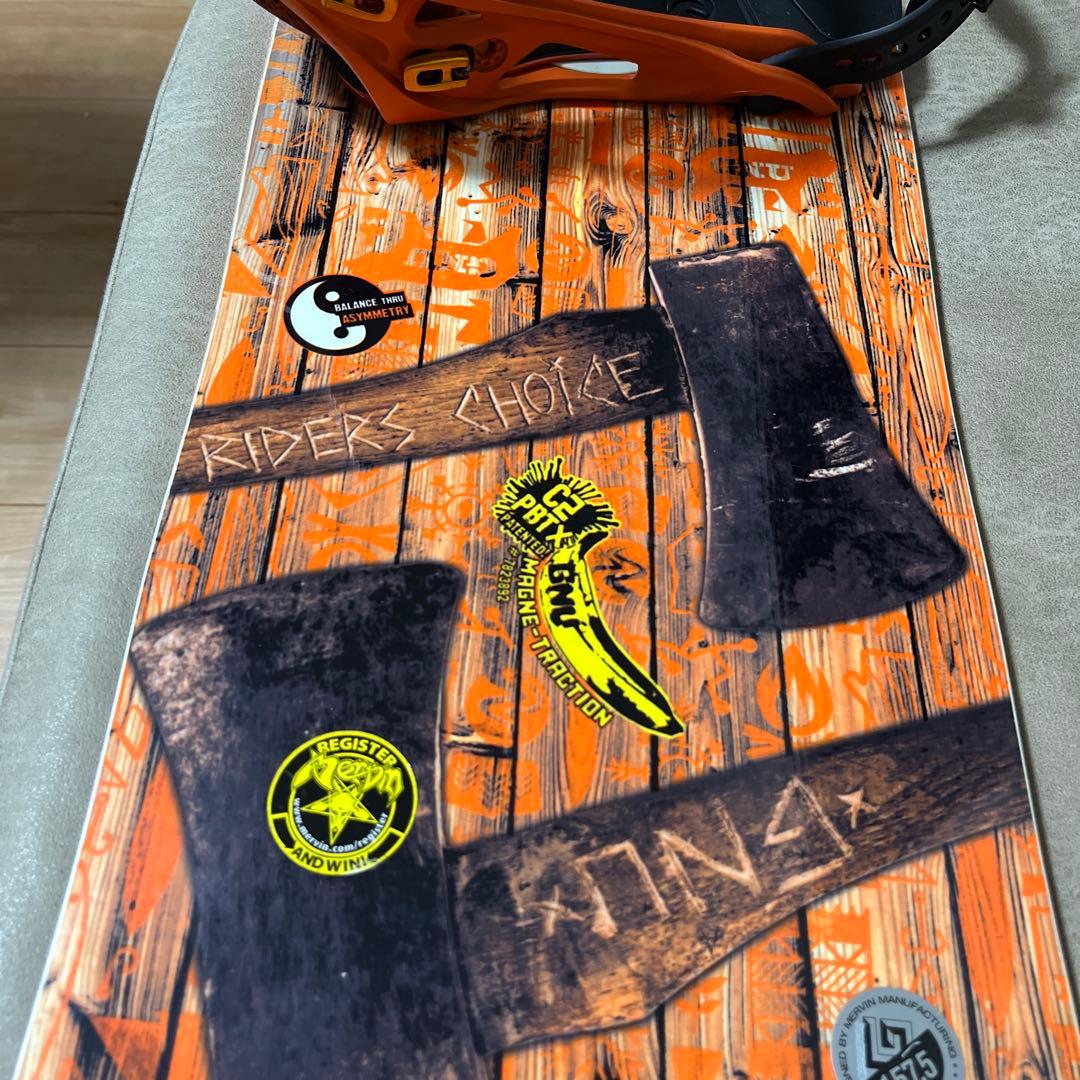 GNU RIDERS CHOICE 157.5 × FLUX RL M