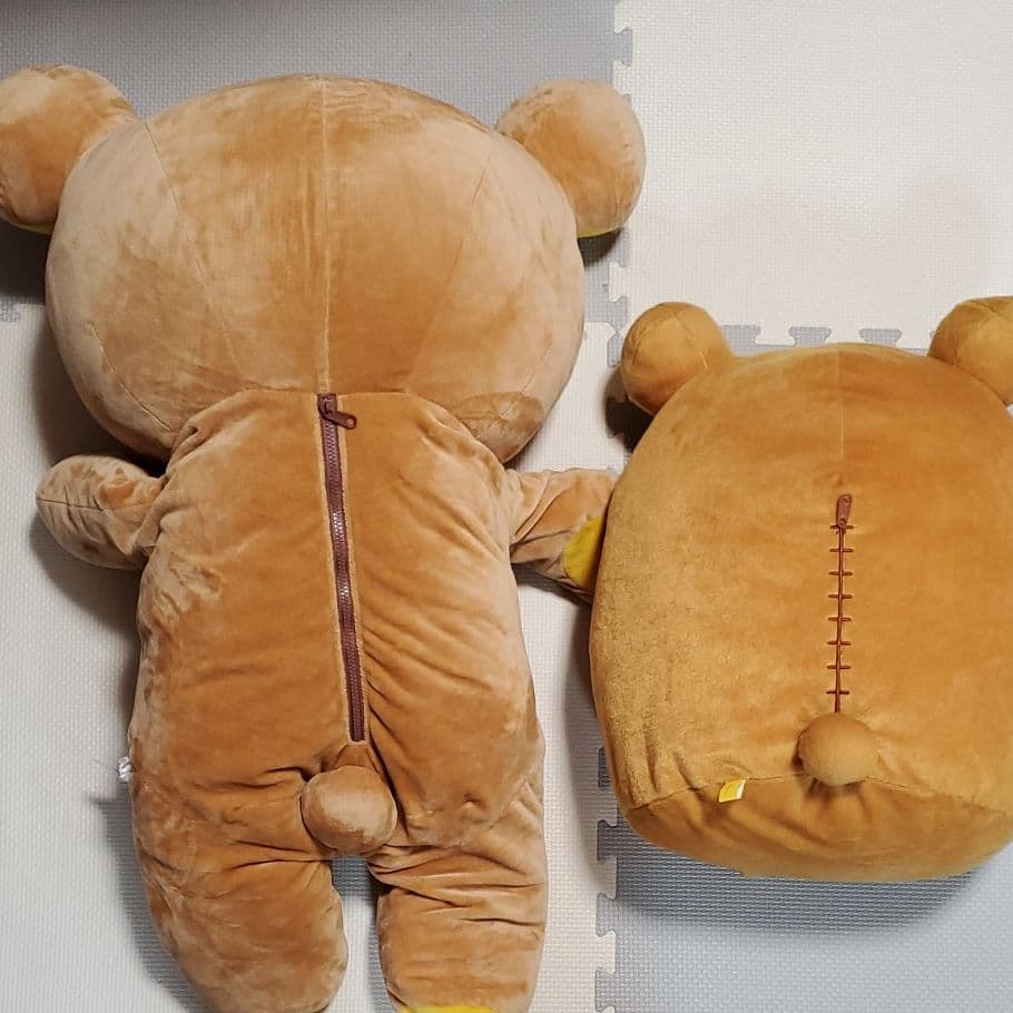 リラックマぬいぐるみ 3点セット プラスおまけ ティッシュカバー