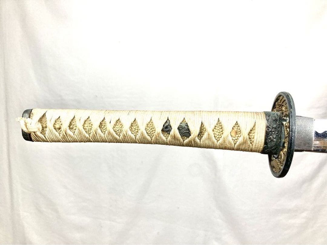 模造刀 2本セット 彫金 竜金 竜刀身 太刀 小太刀 刀置き付き