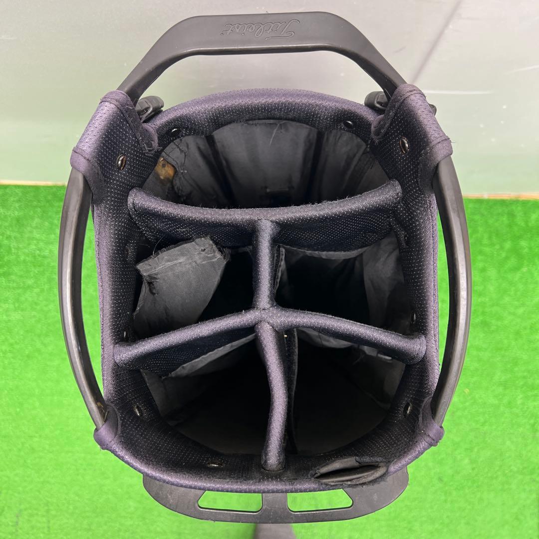 タイトリスト　titleist キャディーバック　9インチ　ネイビー　メンズ