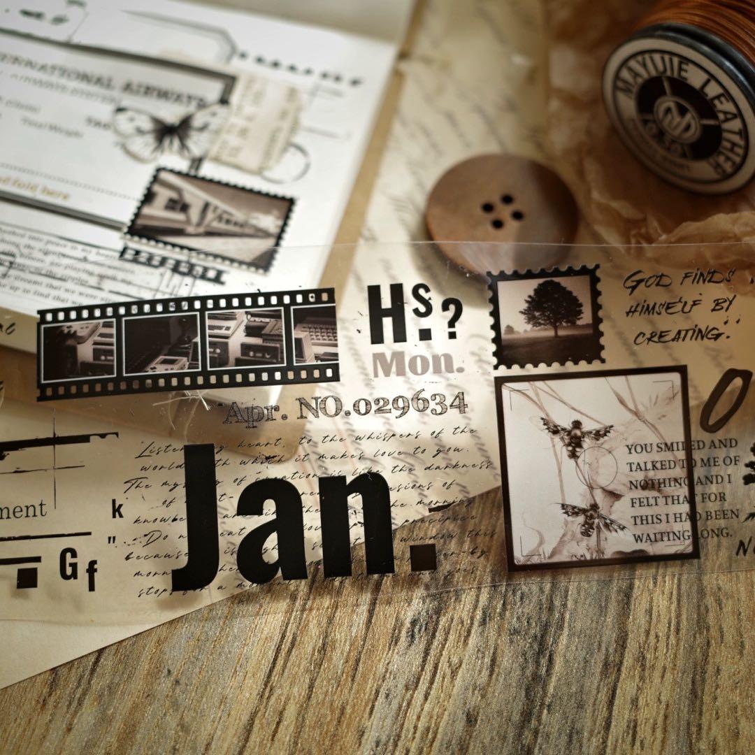 壹洱原创《印象》海外マスキングテープ　マステ 【1564】