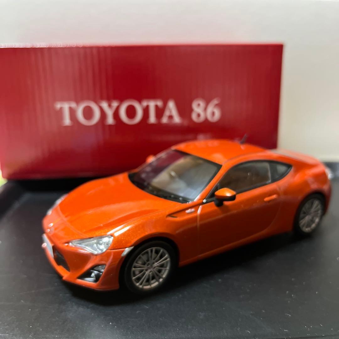 非売品　トヨタ86 カラーサンプル　オレンジメタリック