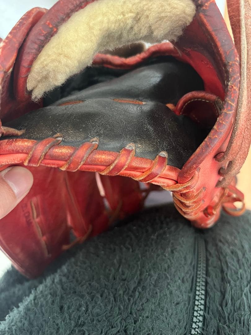 Wilson 投手用グローブ 硬式 赤 #Wilson