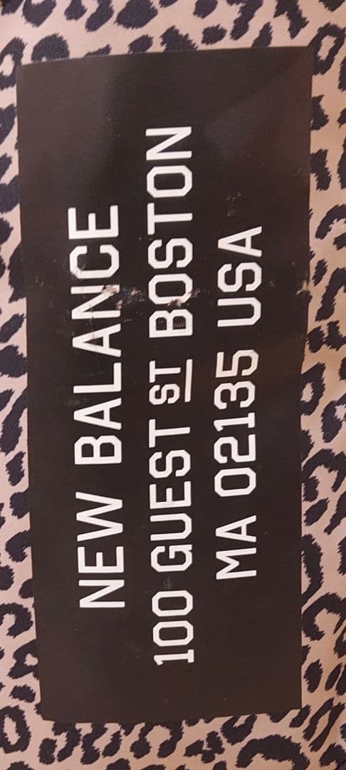 NEW BALANCE ニューバランス キャディバック スタンド ★レオパード柄