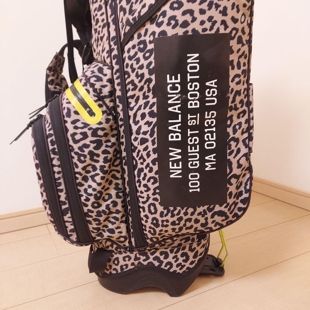 NEW BALANCE ニューバランス キャディバック スタンド ★レオパード柄