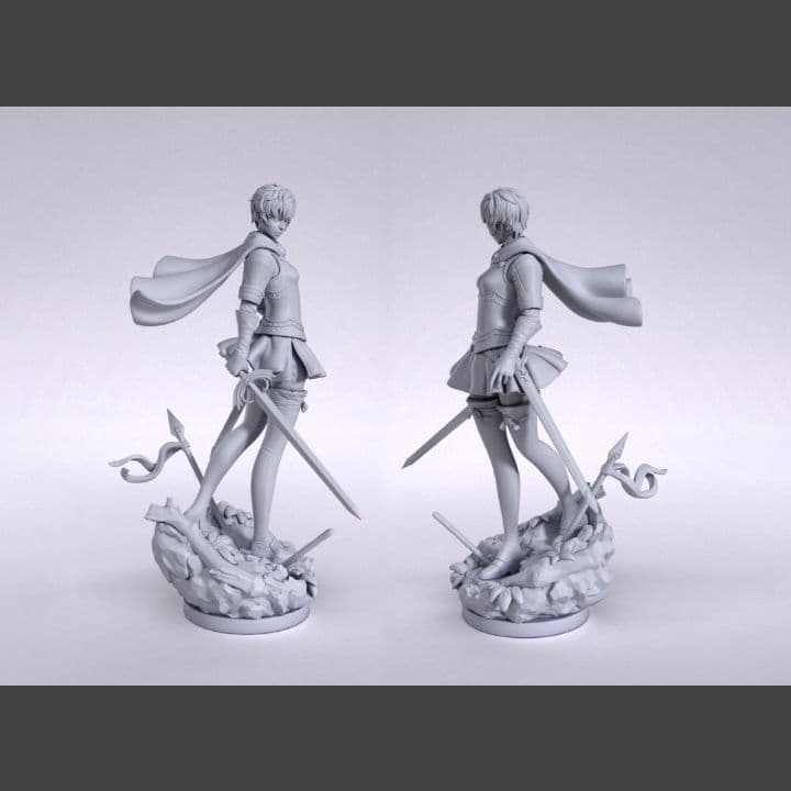 キャスカ　1/10　ベルセルク　未塗装未組立　フィギュア　ガレージキット