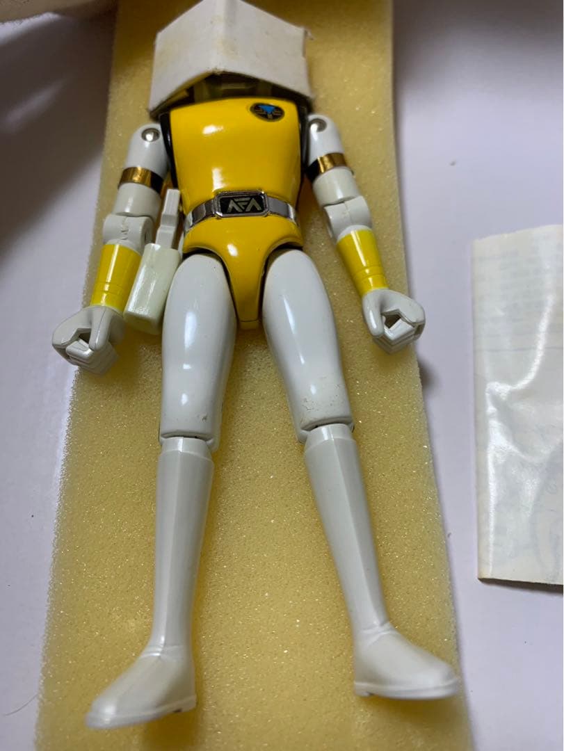 ⚠️デッドストック　超新星フラッシュマン　イエローフラッシュ　当時物　超合金