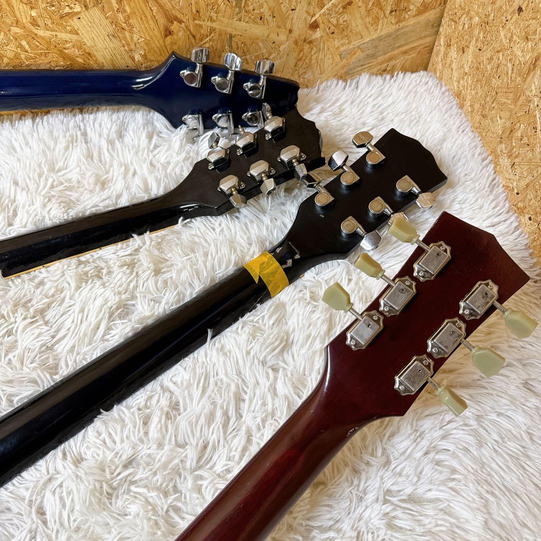 ジャンクギターまとめ売り レスポール系 ARIAレフティ 初期INORAN 他