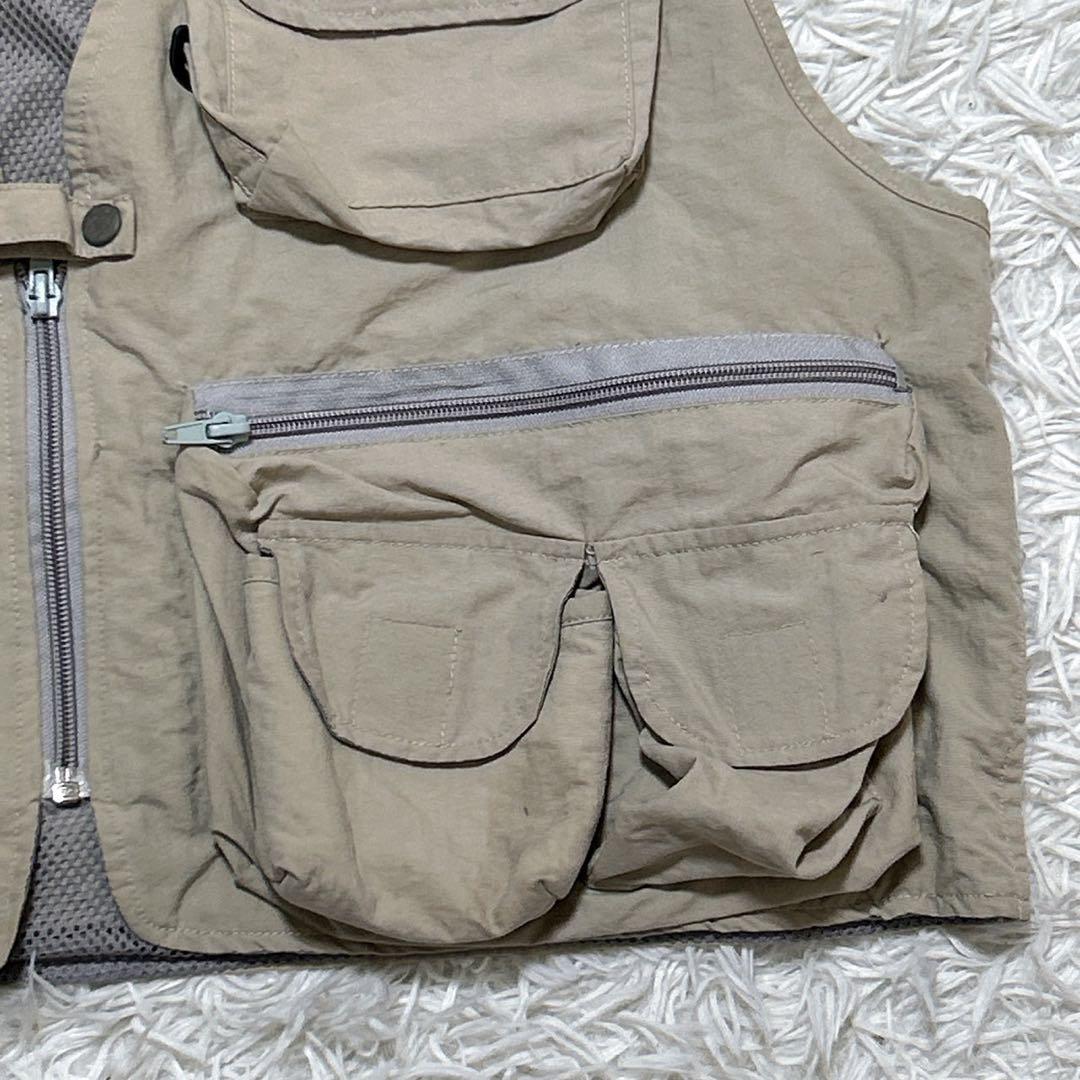 【917】Fairly Good Fisher フィッシングベスト ベージュ