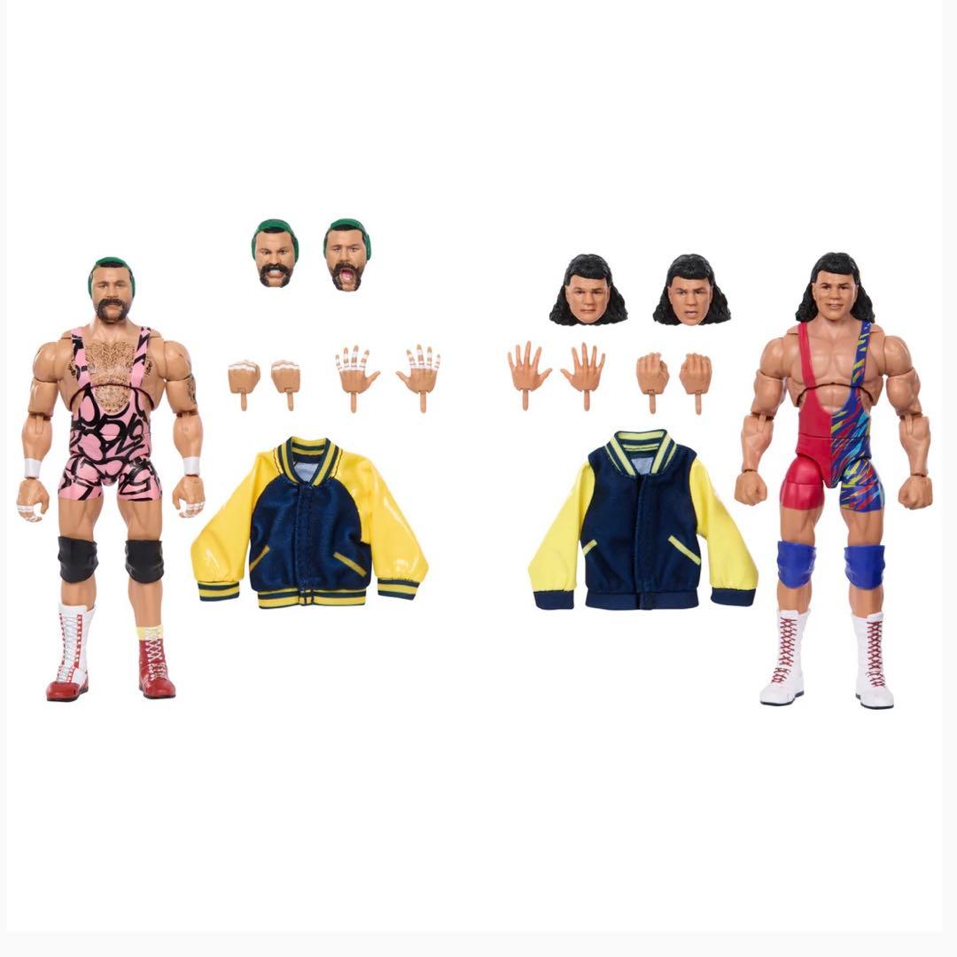 【新品未使用未開封】WWE 公式 シュタイナーブラザーズ フィギュア 日本未発売