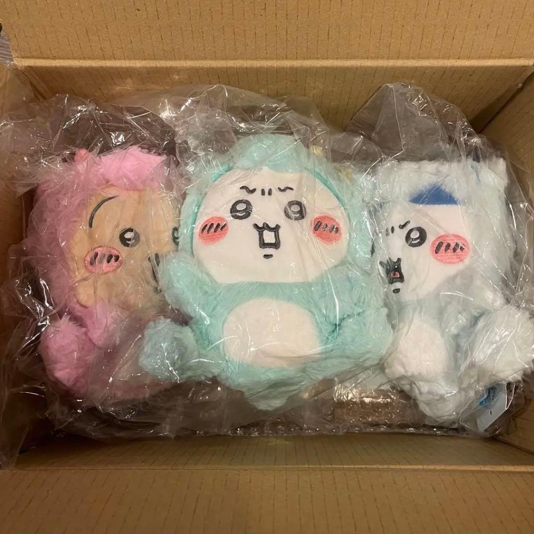 ちいかわ ハッピーバッグ2024年 干支ぬいぐるみ 辰年　3点セット