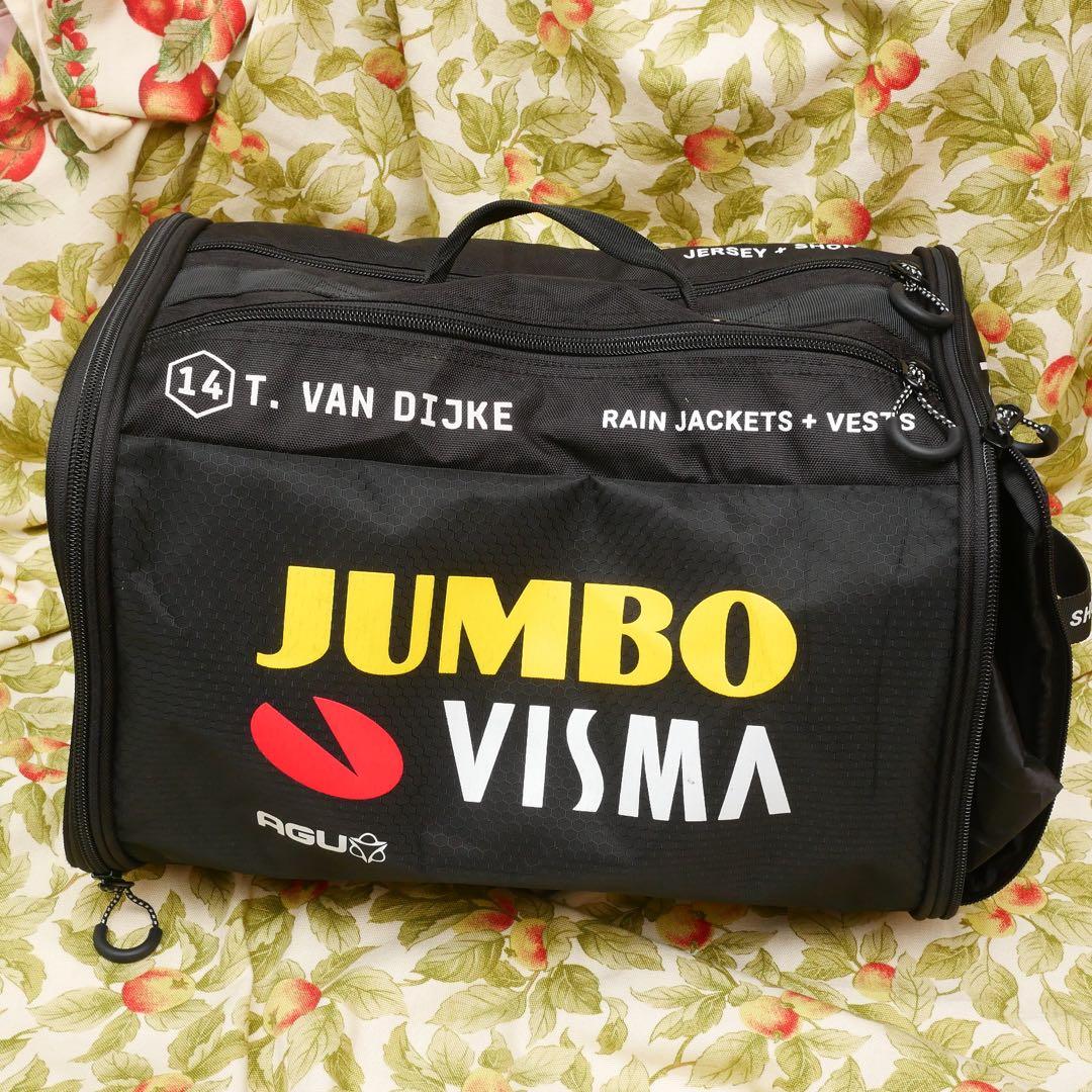 選手支給品 ユンボヴィスマ 非売品 レインバッグ ウェットバッグ プロチーム