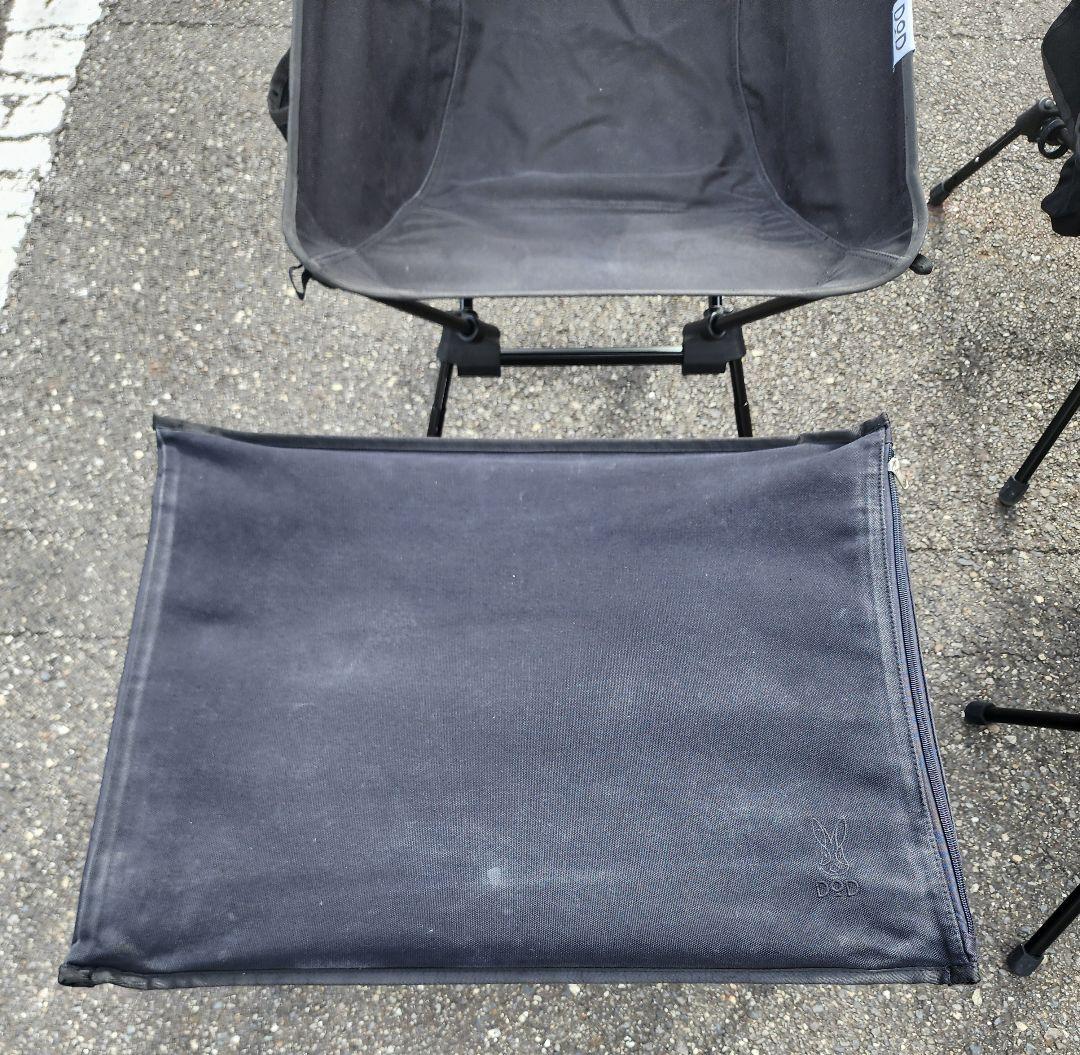 DOD ヤバイッス　ハイバックチェア　黒/ブラック 2セット