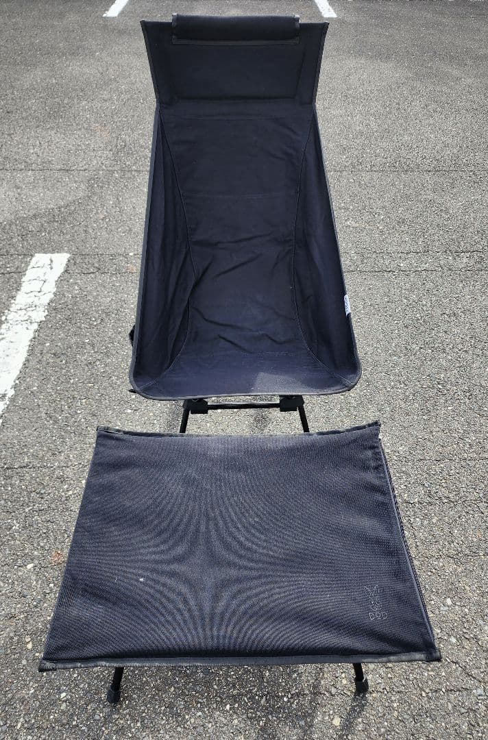 DOD ヤバイッス　ハイバックチェア　黒/ブラック 2セット