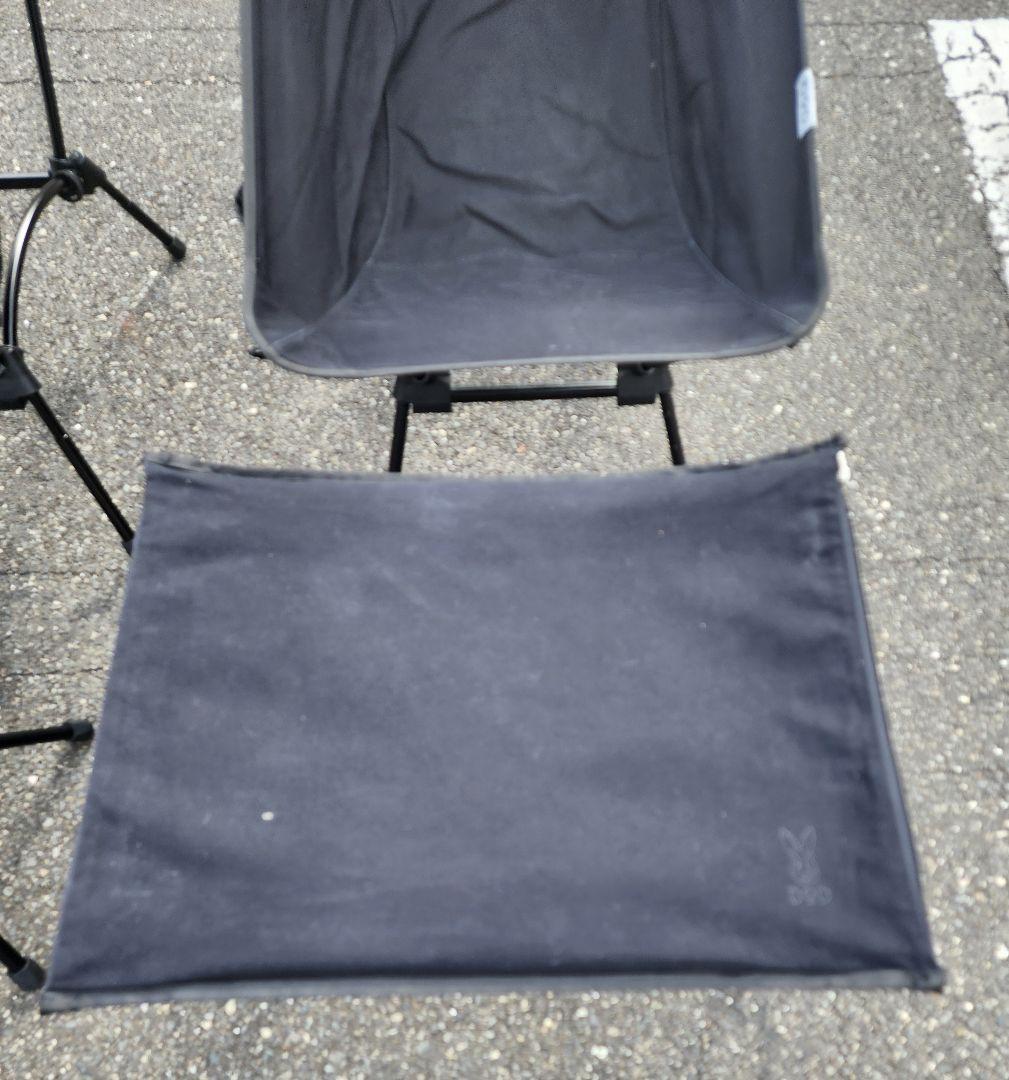 DOD ヤバイッス　ハイバックチェア　黒/ブラック 2セット