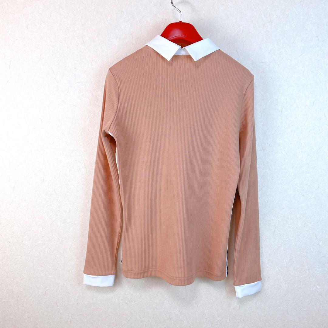 ２５FW【新品未使用 アルチビオ】配色リブサイド切り替えプルオーバー38号