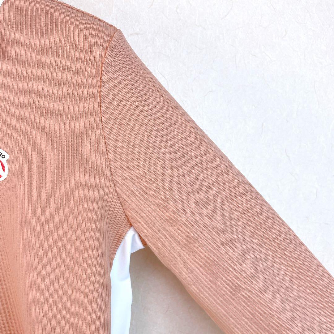 ２５FW【新品未使用 アルチビオ】配色リブサイド切り替えプルオーバー38号