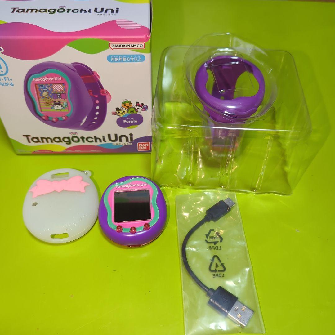 【動作確認済み】 Tamagotchi Uni SWALLOWUNI 紫　本体
