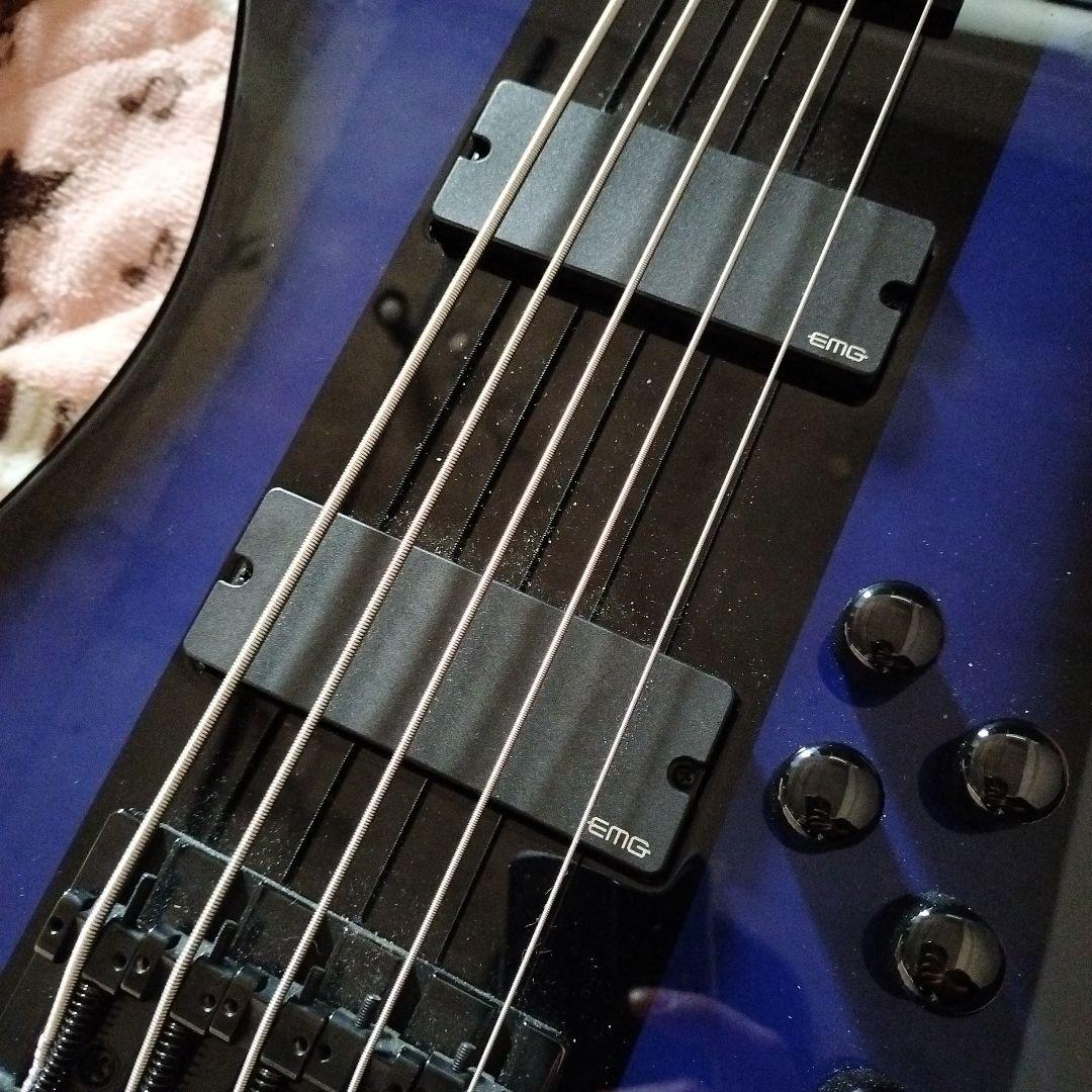 Jackson D Ellef Sig kellybird V Bl 5弦ベース