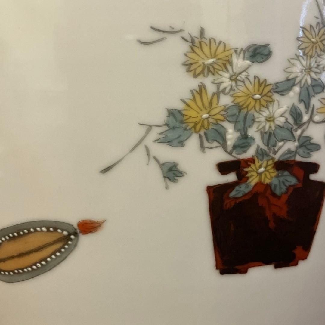 景徳鎮 童 壺 花瓶 中国 USED IN JAPAN