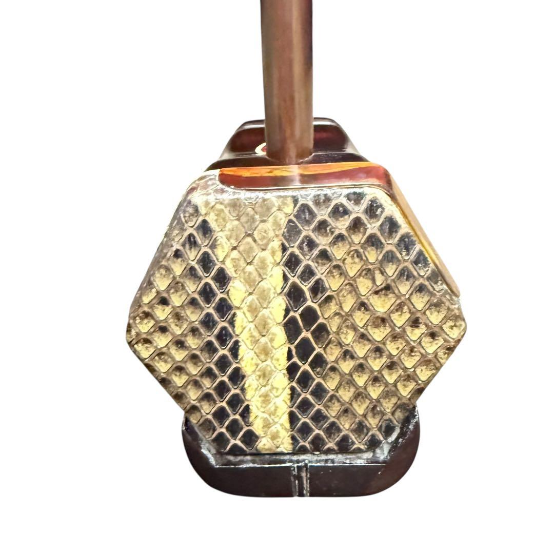 【美品】中国蘇州製 古月二胡 ケース付き