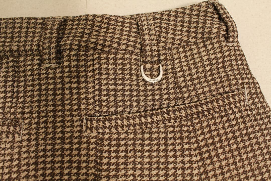 最終値下　muta MARINE 千鳥柄 プリーツスカート インナー付 ゴルフ