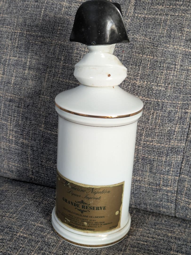 ナポレオン胸像陶器ブランデー容器