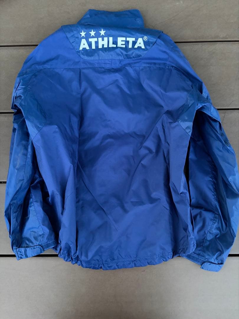ATHLETA ネイビー ウィンドブレーカー L 上下セット