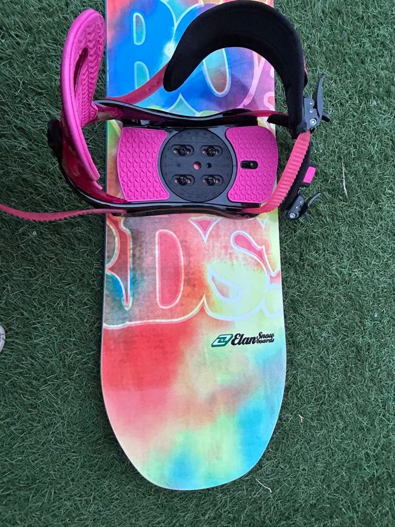 スノーボード板+swivelビンディング　2点セット　レディース用