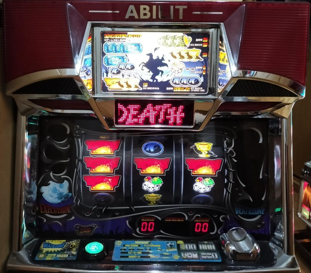 【パチスロ実機】アビリット★デスバレー【オートプレイ付不要機付】４号機