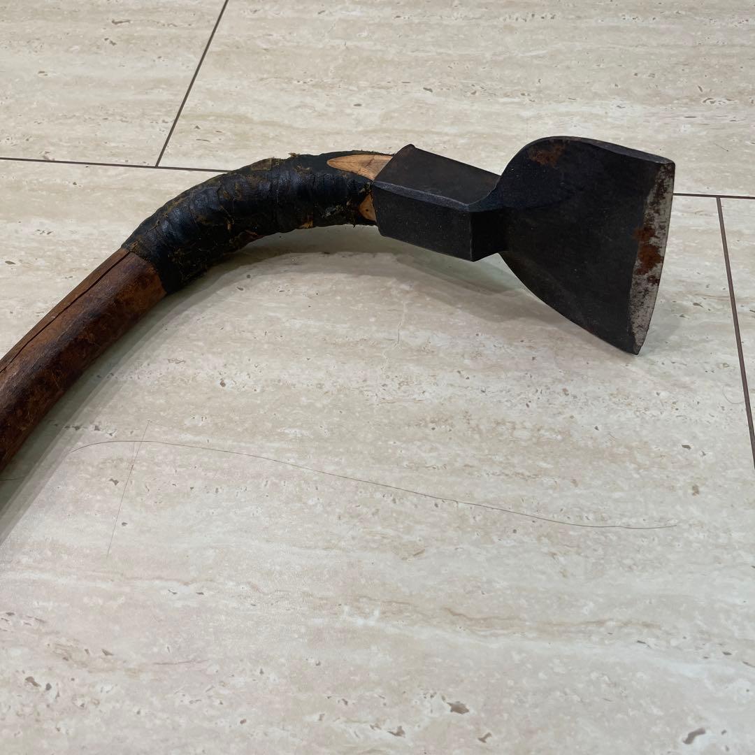 釿（ちょうな）手斧　大工道具 　古道具　アウトドア