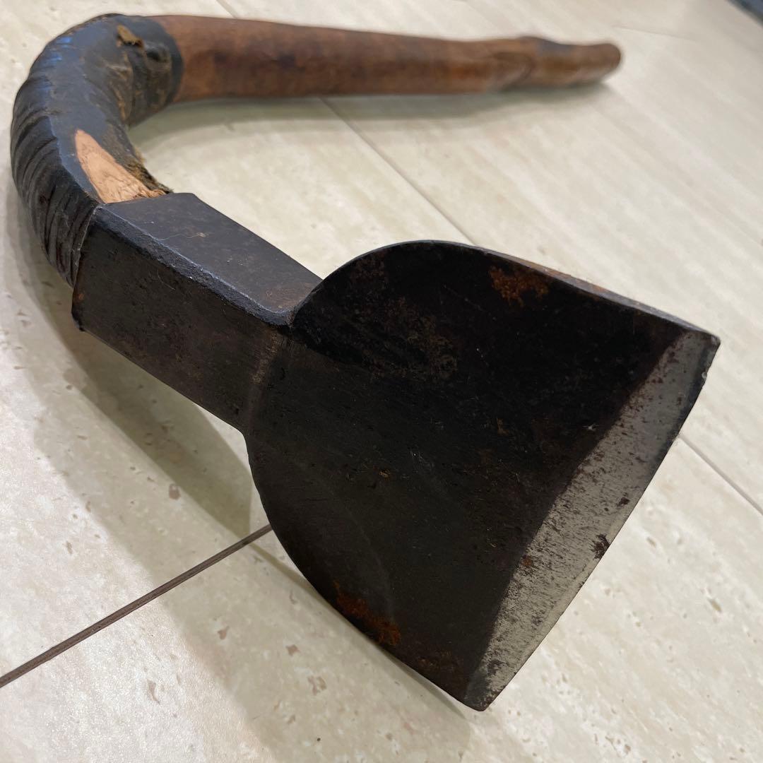 釿（ちょうな）手斧　大工道具 　古道具　アウトドア