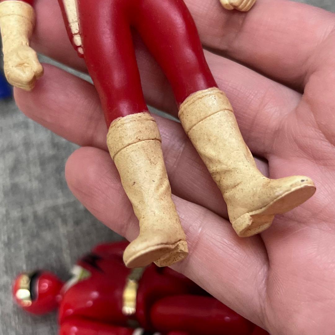 ウルトラマンタロウ ファイブレッド ニンジャレッド オーレンジャーロボ ソフビ