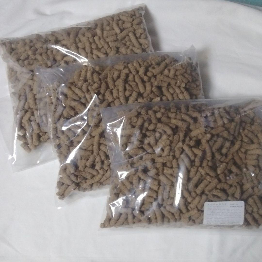 スーパーカムイ3kg(業務用1kg×3袋)犬猫小動物のしつけトレーニングフード