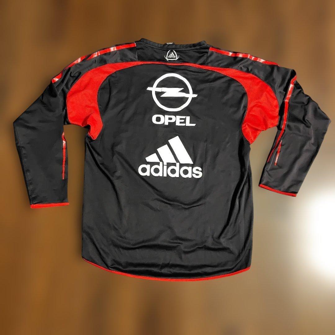 ACミラン 長袖シャツ上着★adidas・OPEL・SOCCER★サッカー