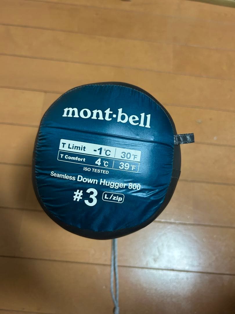 アウトドア寝具 mont-bell Down Hugger 800 #3 L/zip