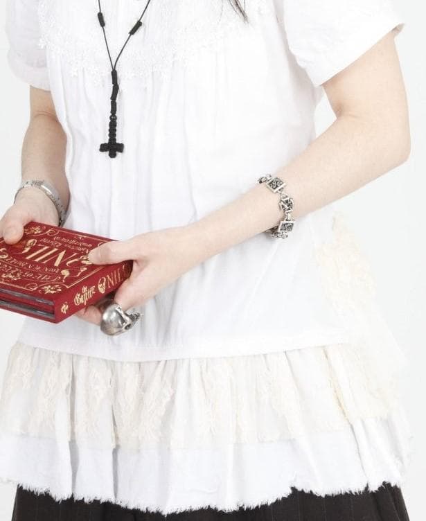 スネイキッドロウズ 初期ブレスレット バンダナとステッカー付