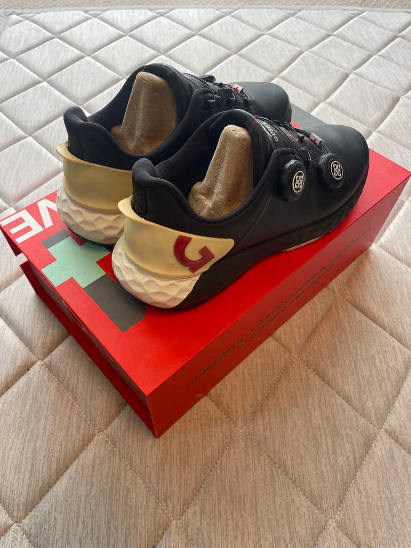 G/FORE ジーフォア　ゴルフシューズ スパイクレス　ブラック/レッド